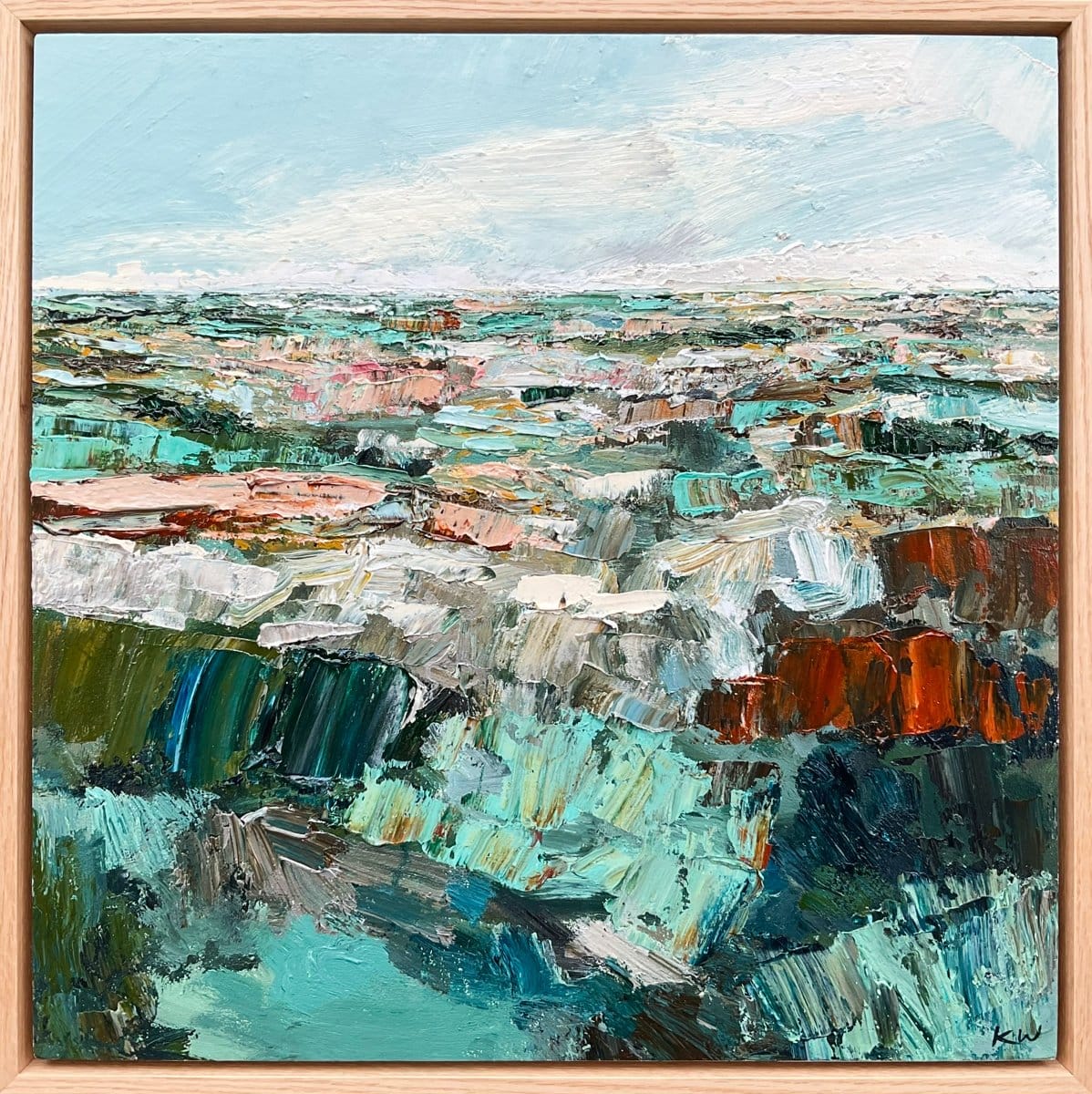 Blue Divide - Original Artwork