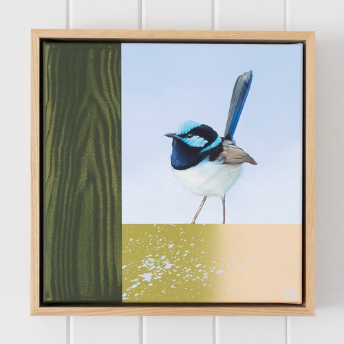 The Handsome Houseguest-Original Art-Teneille Grace-Greenhouse Interiors Pty Ltd