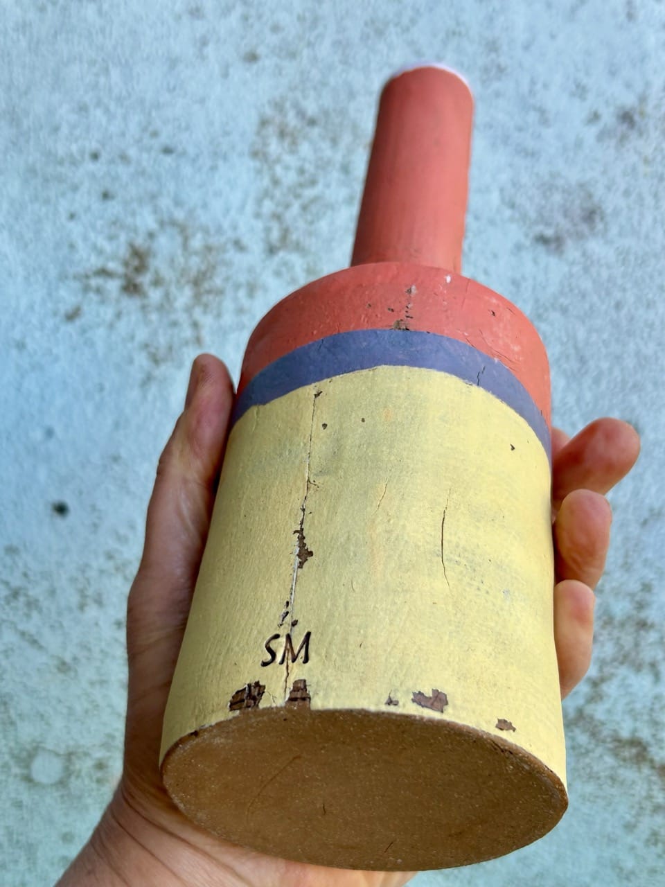 Flotsam Bottle Naples Pomegranate-Ceramics-Sarah Murray-Greenhouse Interiors