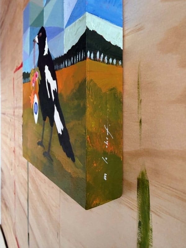The Weight We Carry - Original Artwork-Original Art-Marianne Le Cheaf-Greenhouse Interiors Pty Ltd