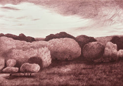 Guyong Field - Original Art-Original Art-Chanel Sohier-Greenhouse Interiors Pty Ltd