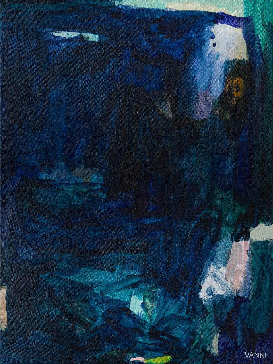 Moonlit Sea 2 - Original Artwork