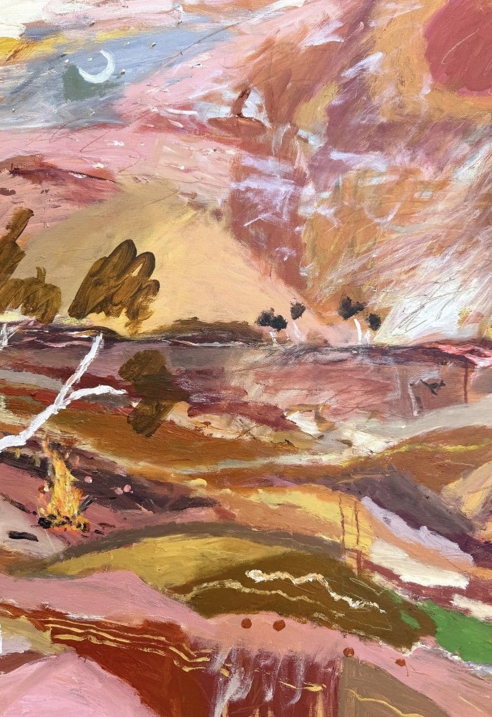 Outback Energy Lines - Original Artwork-Original Art-Greta Hounslow-Greenhouse Interiors Pty Ltd