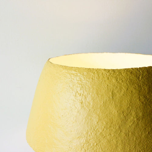 Two Tone Table Lamp - Mustard / Lagoon Blue