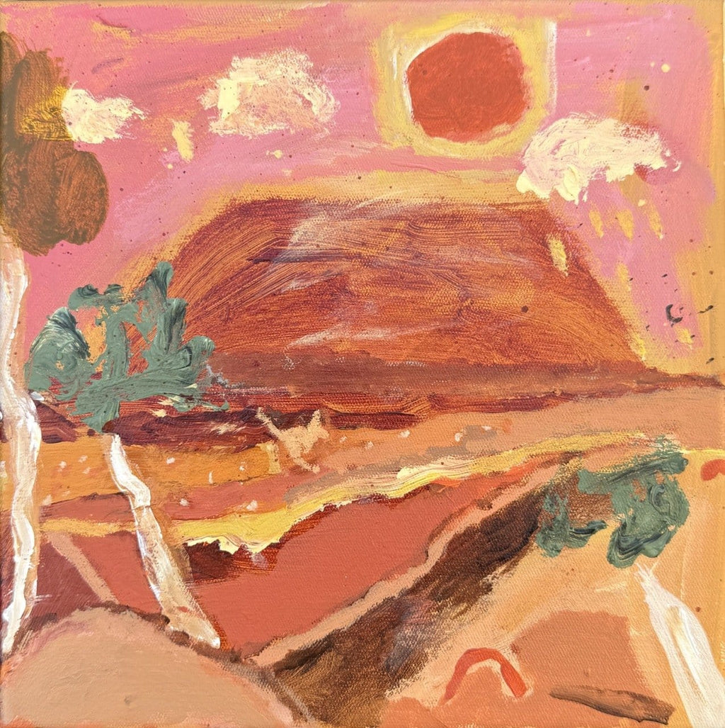 Galah Country - Original Artwork-Original Art-Greta Hounslow-Greenhouse Interiors Pty Ltd