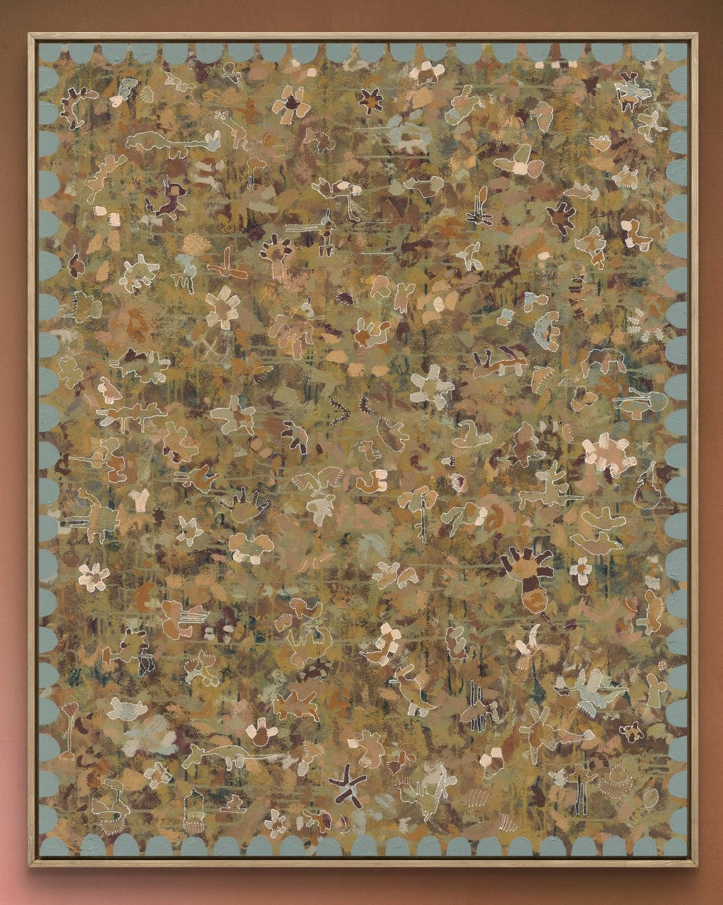 Alfinete No Pé - Original Art