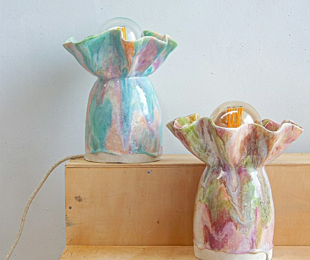 Ceramic Table Lamp - Blossom