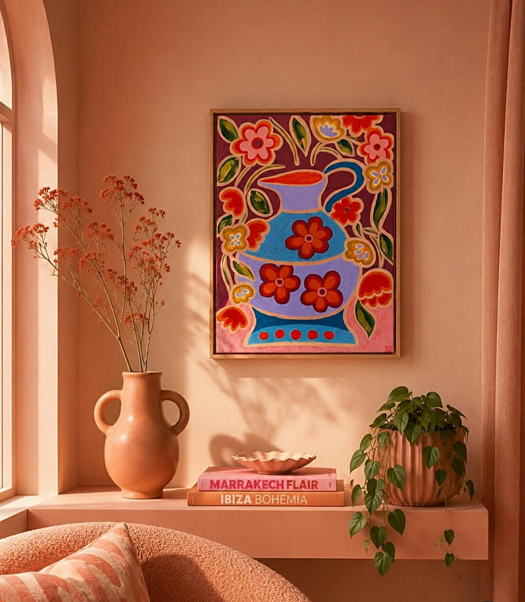 Dancing Flowers - Original Art