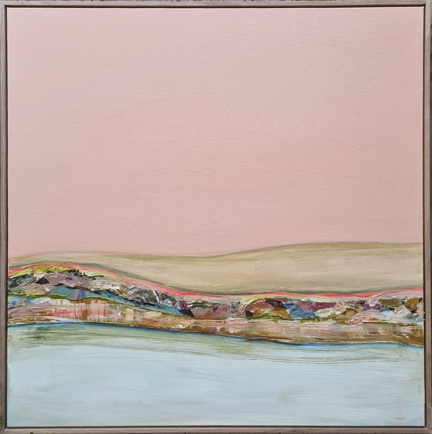 Time To Slow Down-Original Art-Amie de Hoog-Greenhouse Interiors Pty Ltd