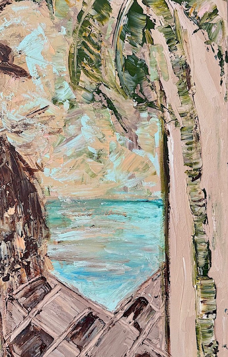 Pablo And The Palm - Original Art