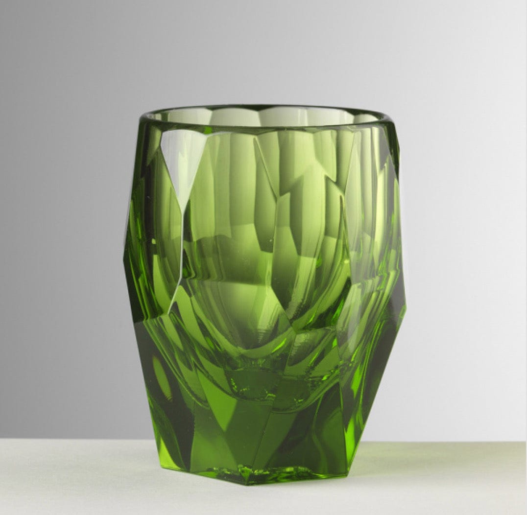 Mario Luca Giusti Super Milly Set of 2 Tumblers - Green