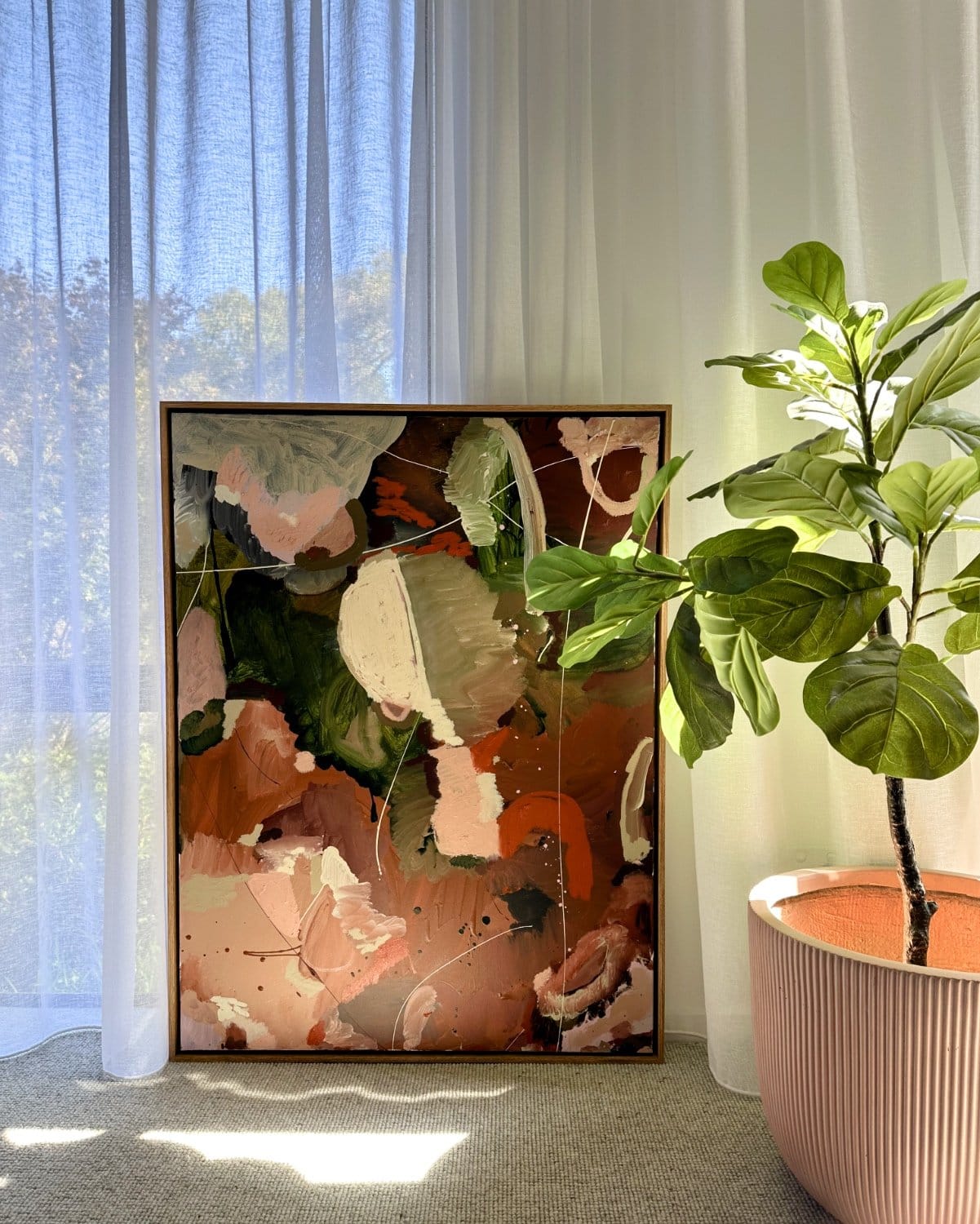 Earth, Still Warm-Original Art-Ashlea van Riet-Greenhouse Interiors Pty Ltd