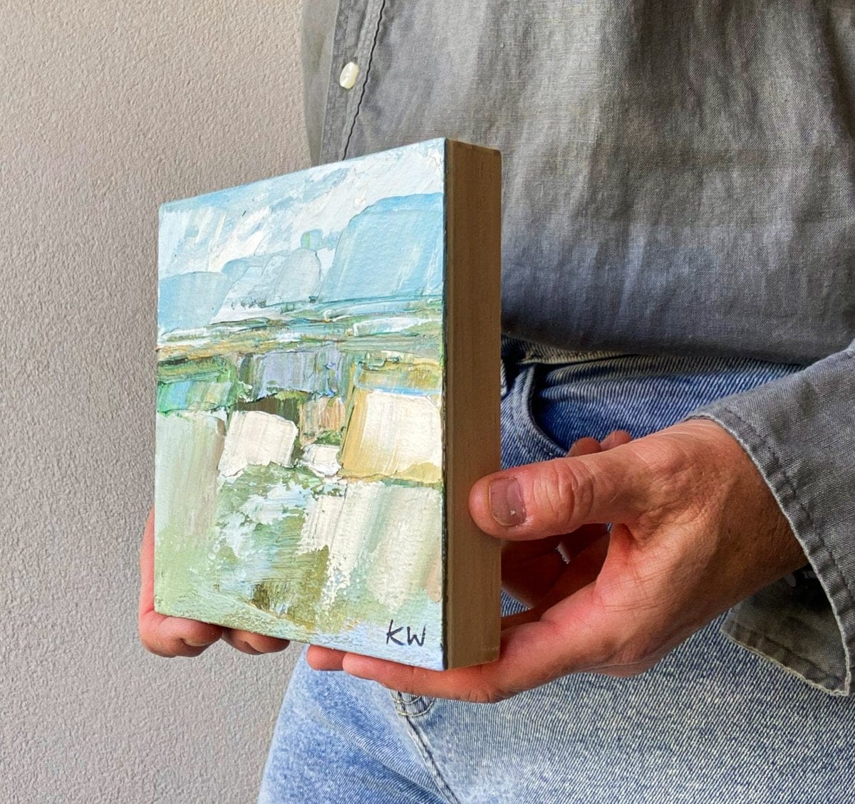 Shore Mirage II - Original Artwork-Original Art-Katie Wyatt-Greenhouse Interiors Pty Ltd
