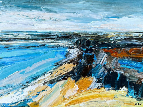 Shadow Tide I - Original Artwork-Original Art-Katie Wyatt-Greenhouse Interiors Pty Ltd