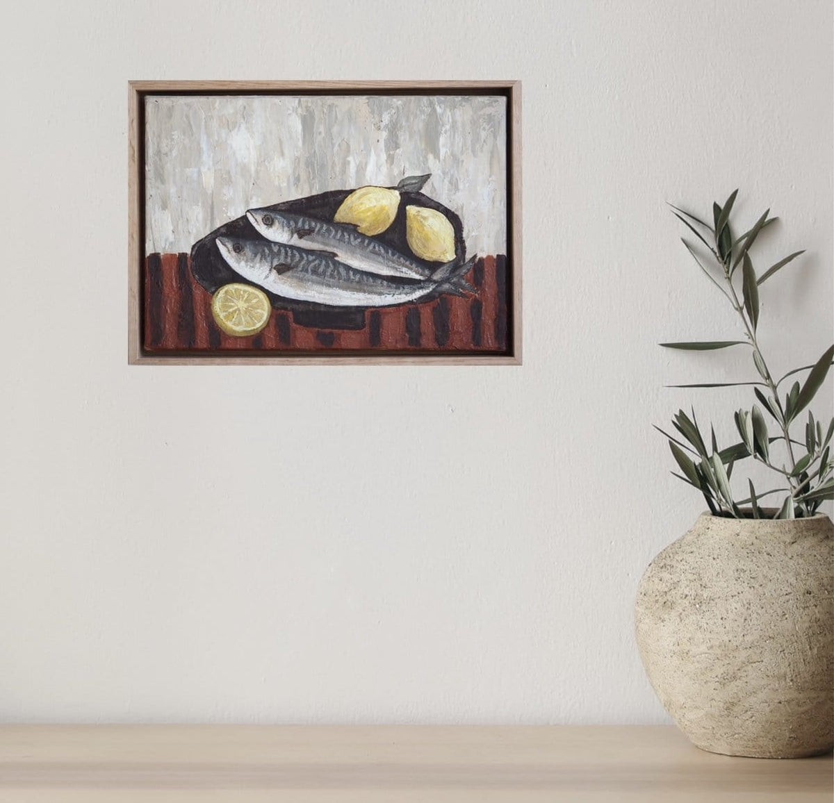 Mackerel Supper - Original Art