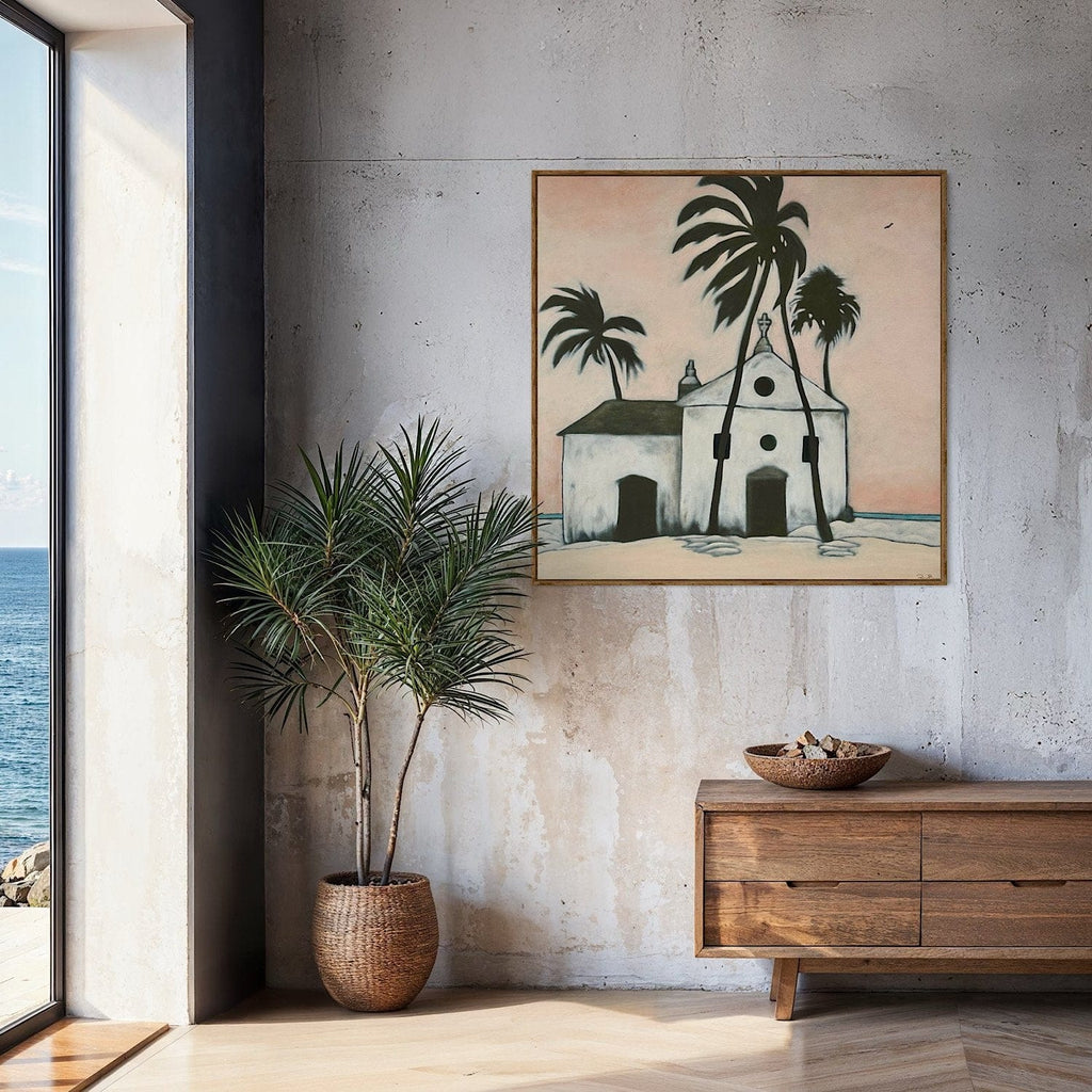 Palm Shadows - Original Artwork
