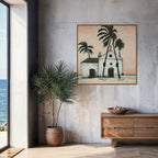 Palm Shadows - Original Artwork