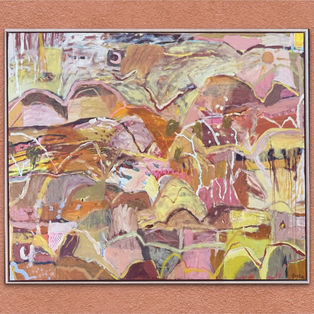 Woven Sunshine - Original Artwork-Original Art-Greta Hounslow-Greenhouse Interiors