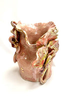 Pink Blossom - Sculptural Vase-Ceramics-Lauren Barton-Greenhouse Interiors Pty Ltd