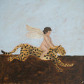 Cheetah & Cherub - Original Artwork