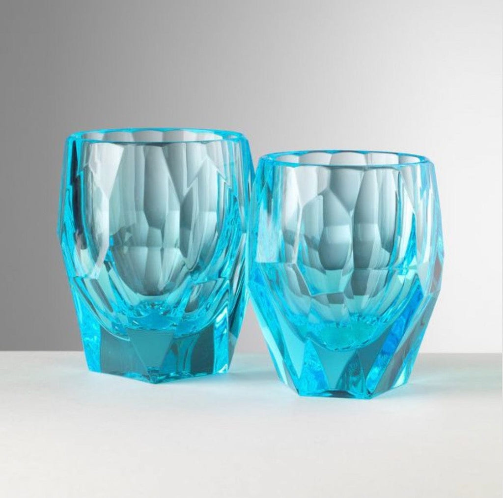 Mario Luca Giusti Super Milly Set of 2 Tumblers - Turquoise