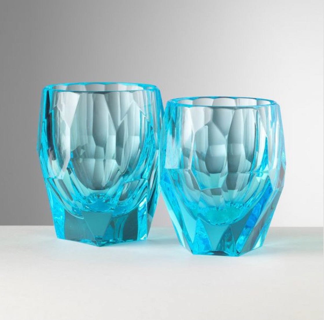 Mario Luca Giusti Super Milly Set of 2 Tumblers - Turquoise