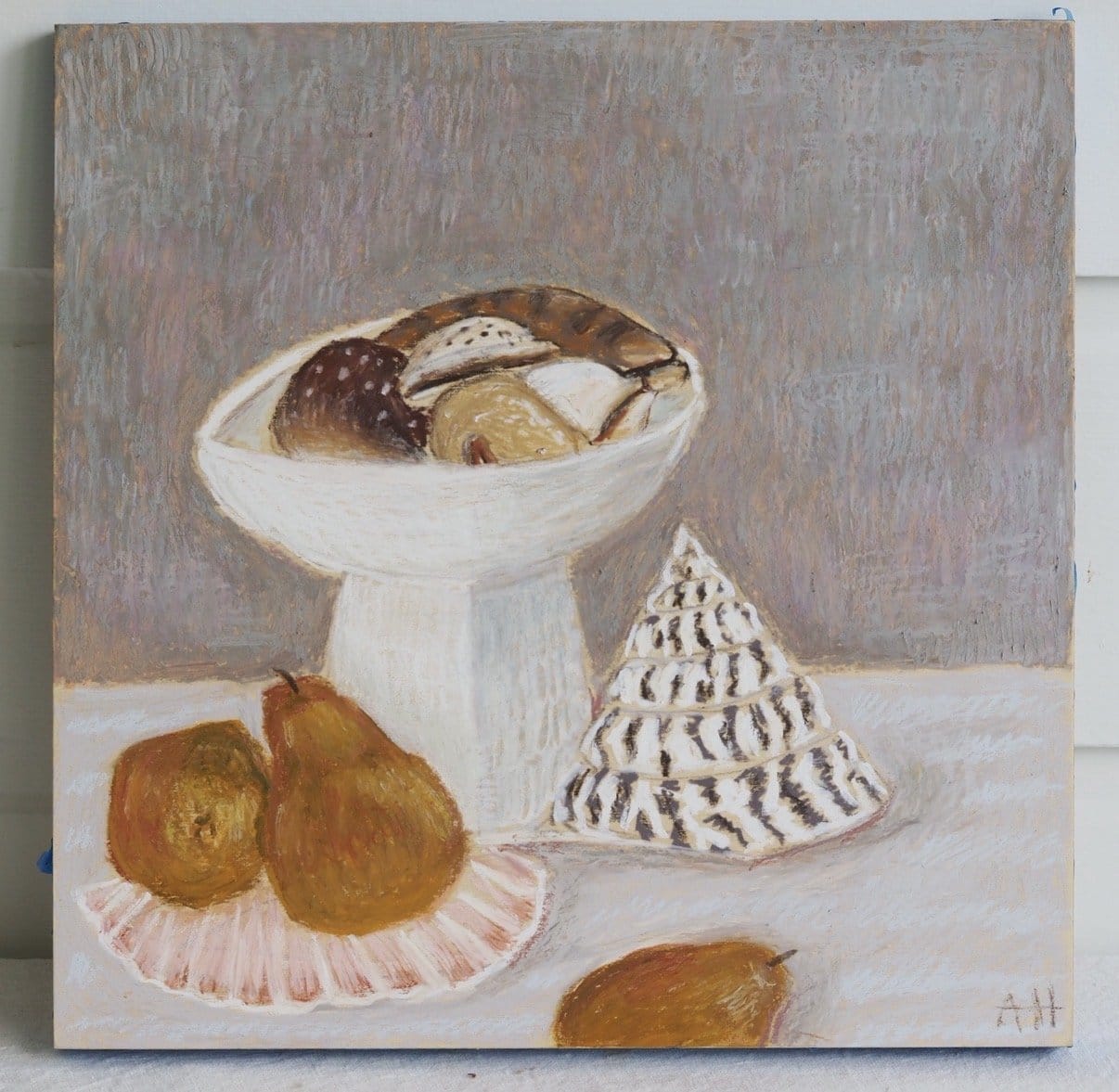 Corella Pears And Cowries - Original Art