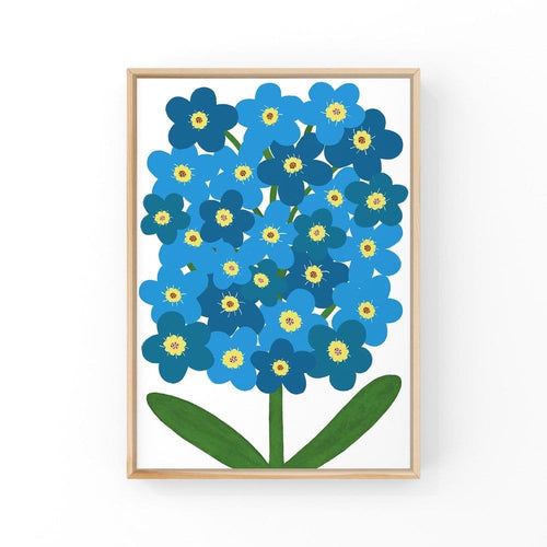 Forget Me Not - Open Edition Print