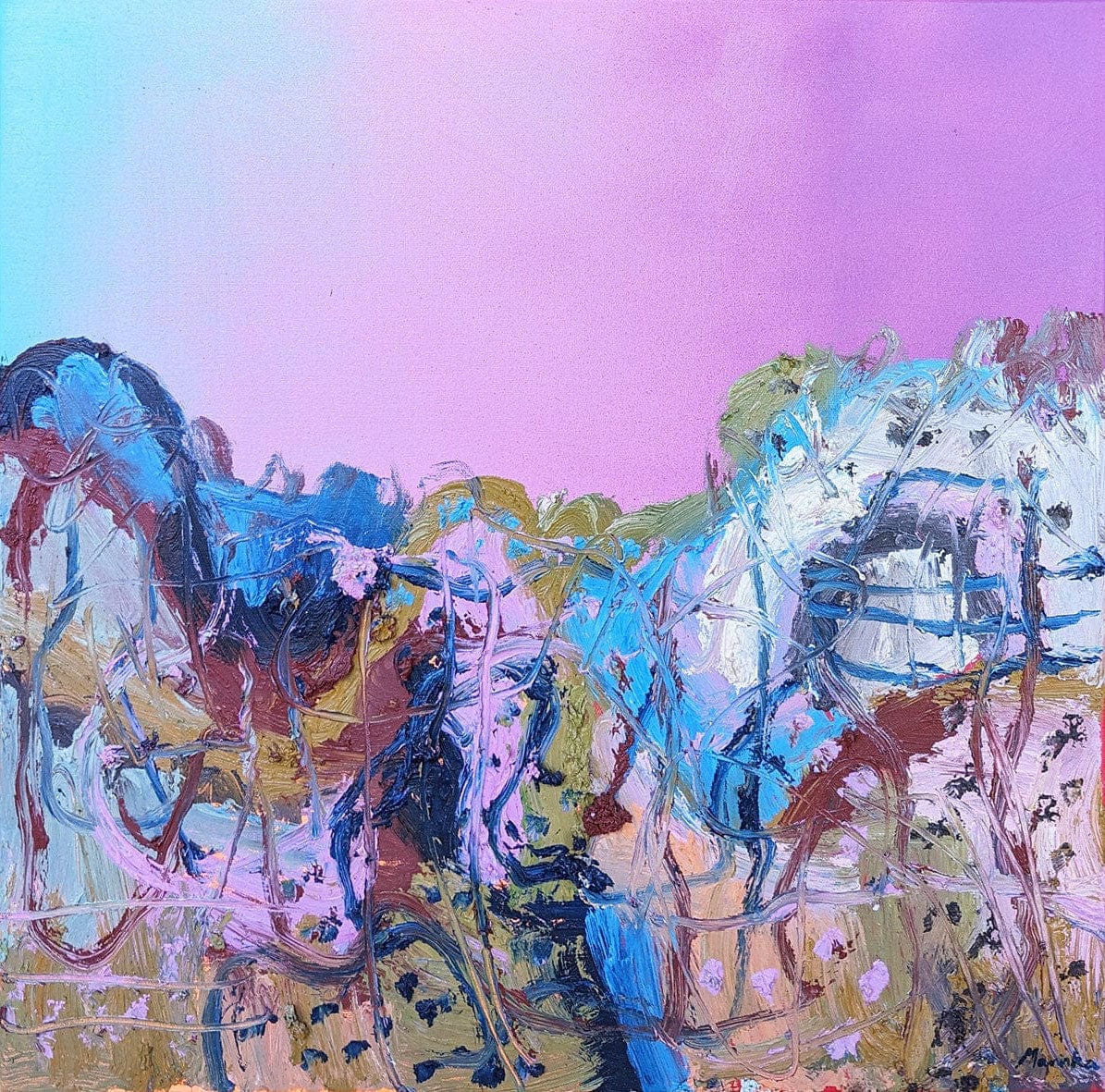 Bushy Splendor - Original Art