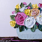 Little Bursts Of Happy - Original Art-Original Art-Angela Hawkey-Greenhouse Interiors Pty Ltd