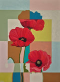 Flower Fields No. 54 - Original Artwork-Original Art-Kate Allen-Greenhouse Interiors Pty Ltd