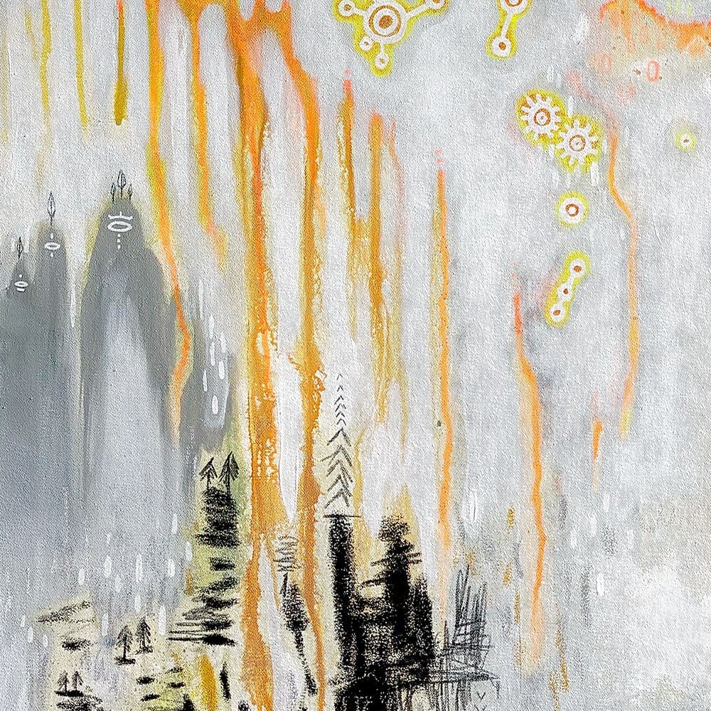 The Three Wise Ones - Original Art-Original Art-Ingrid Nuss-Greenhouse Interiors Pty Ltd