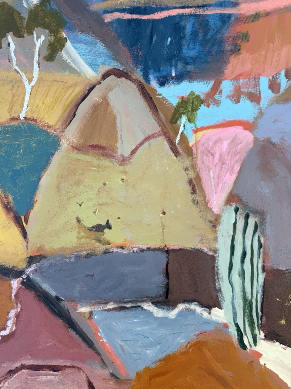 Wet Season Downpour - Original Artwork