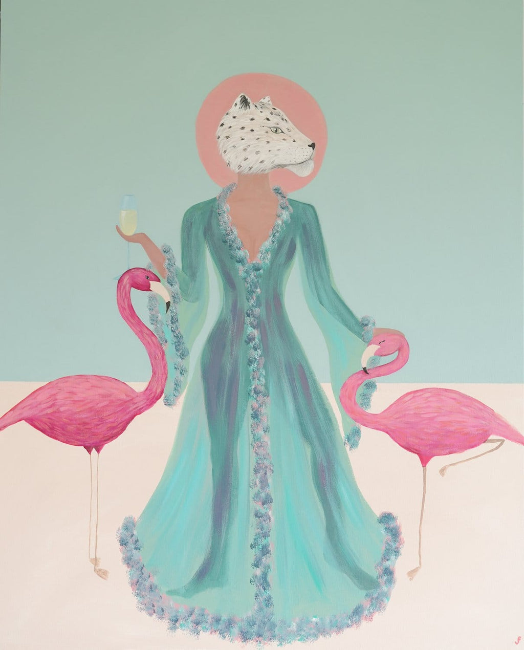 La Isla Bonita - Original Artwork-Original Art-Jasmine Forcadilla-Greenhouse Interiors Pty Ltd
