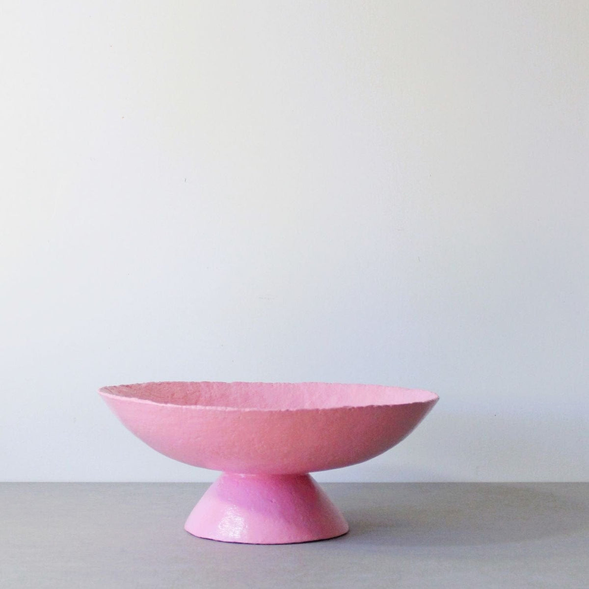 Pedestal Bowl - Pink