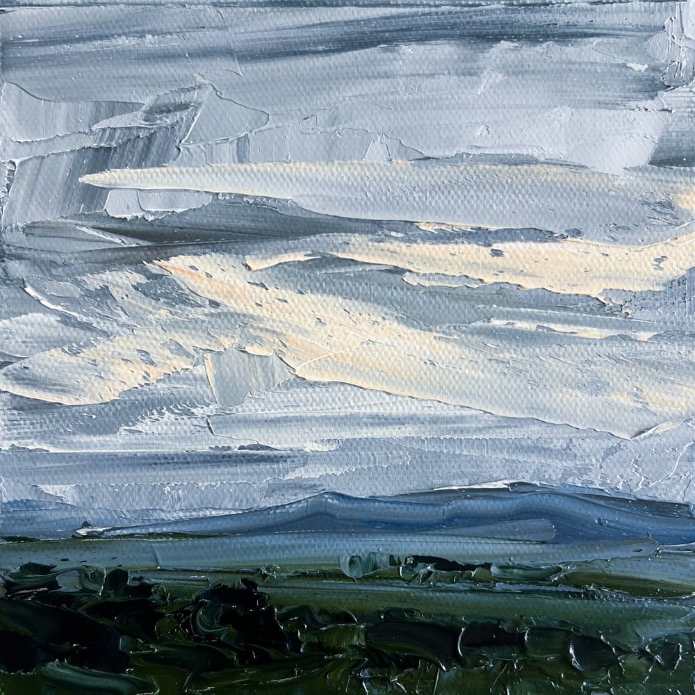 Cloudy Skies - Original Art