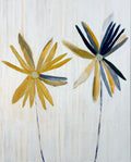 Yellow Daisies - Original Painting-Original Art-Laura Horrocks-Greenhouse Interiors Pty Ltd