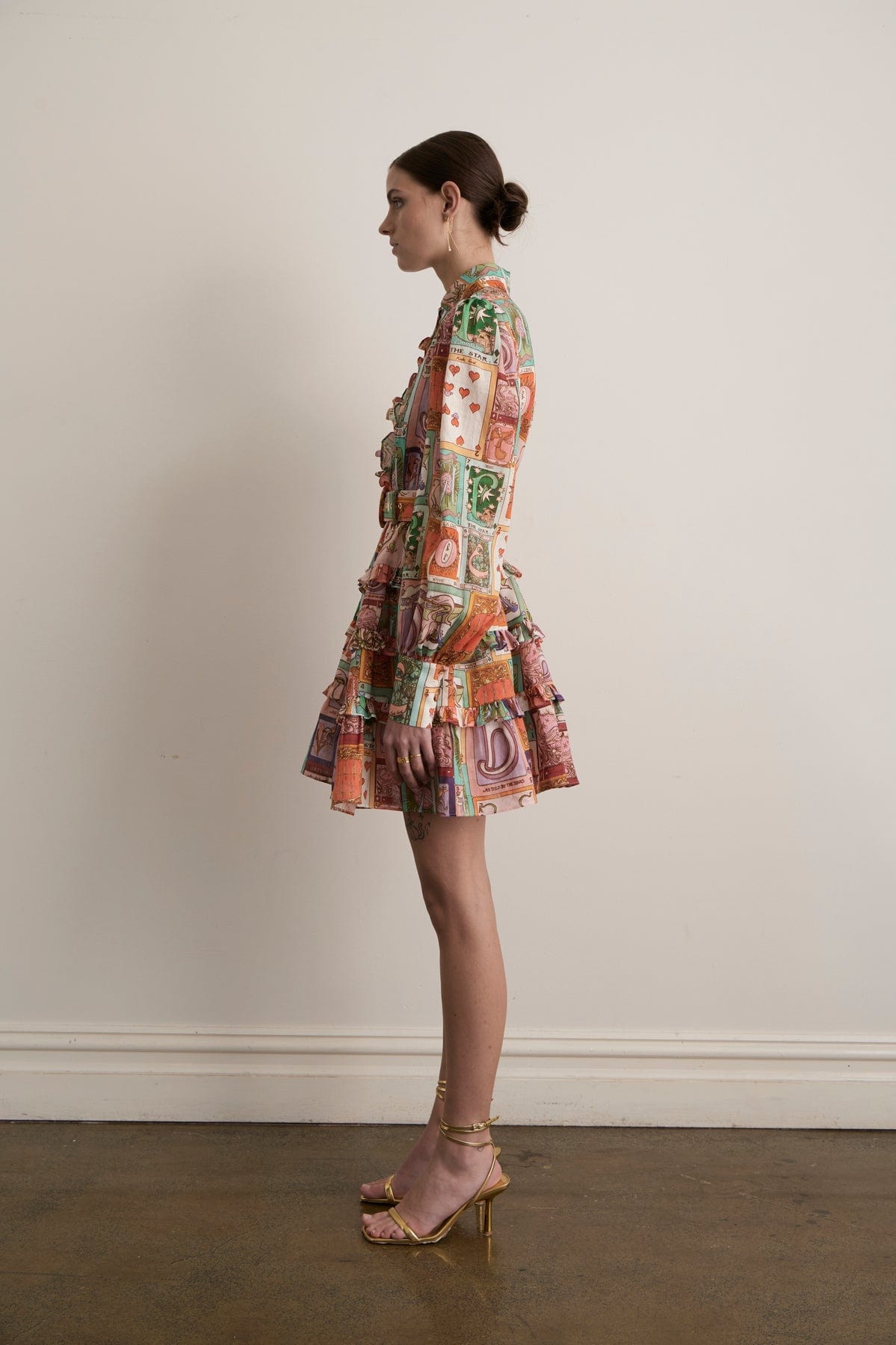 Cairo Frilled Layered Dress
