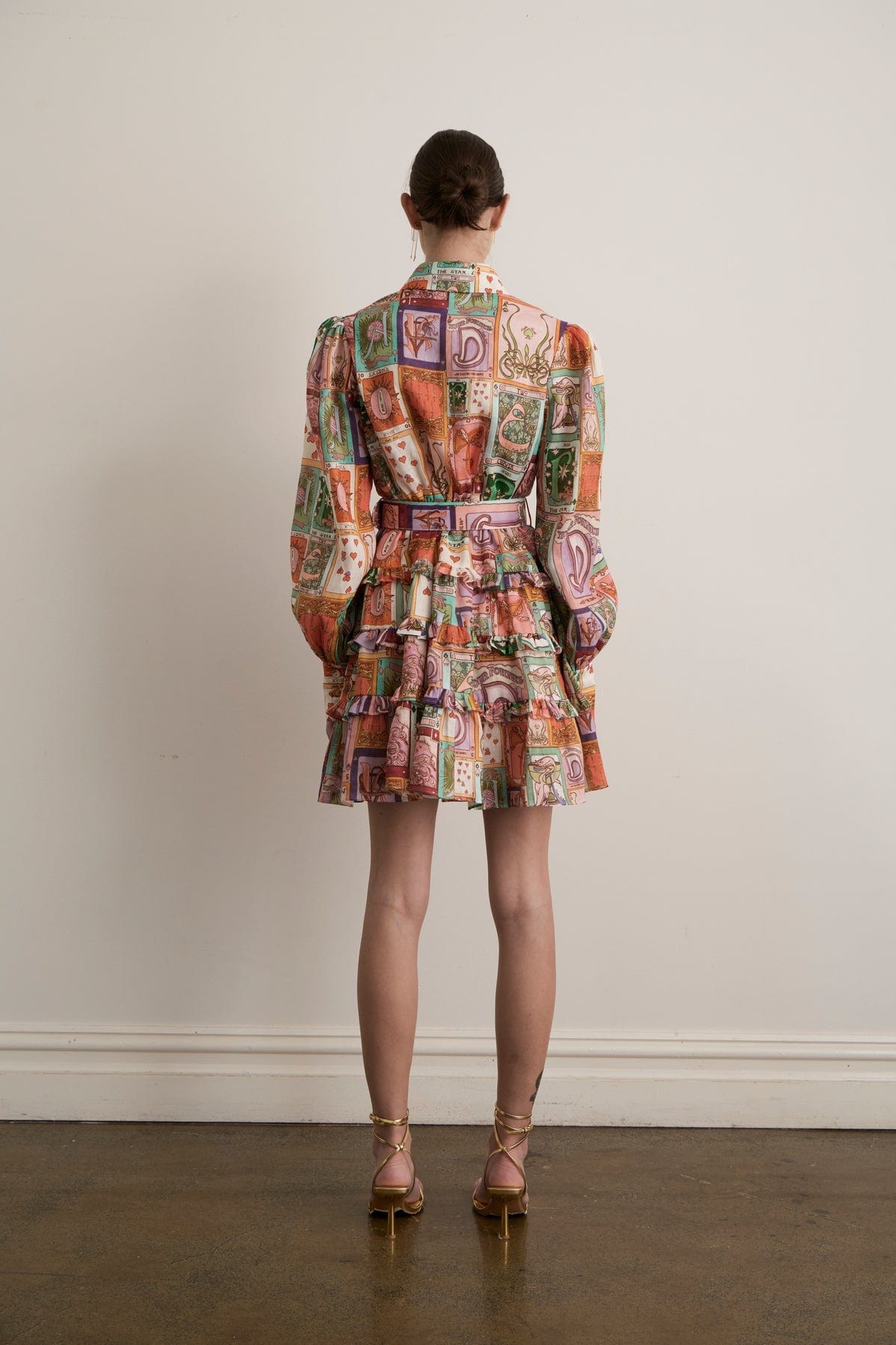 Cairo Frilled Layered Dress