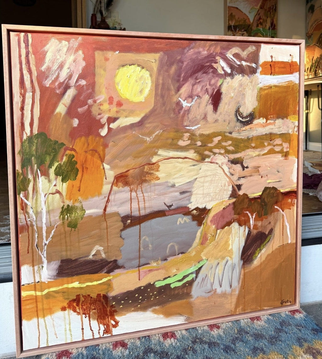 Echoes Through Red Dust - Original Artwork-Original Art-Greta Hounslow-Greenhouse Interiors Pty Ltd