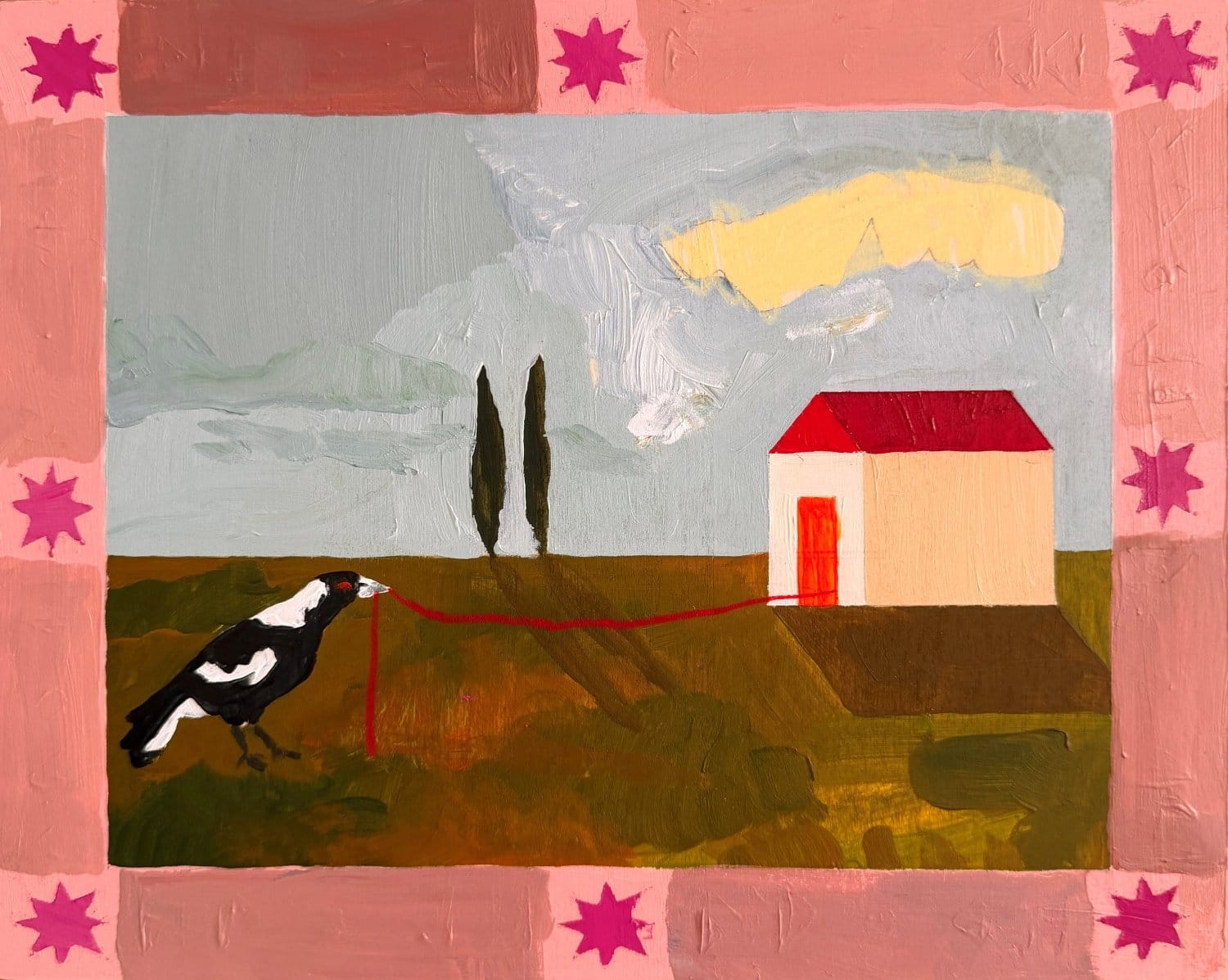 What Ties The House Together - Original Artwork