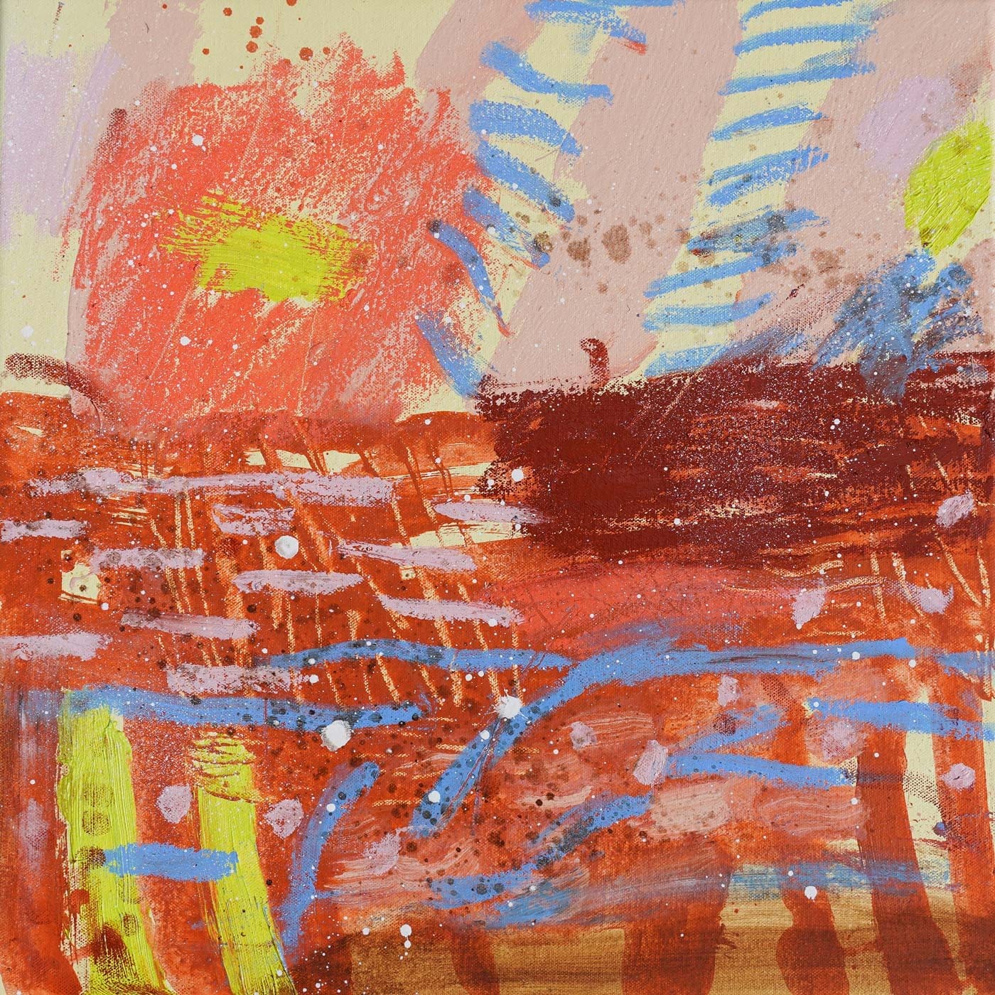 Flower Bank - Original Art