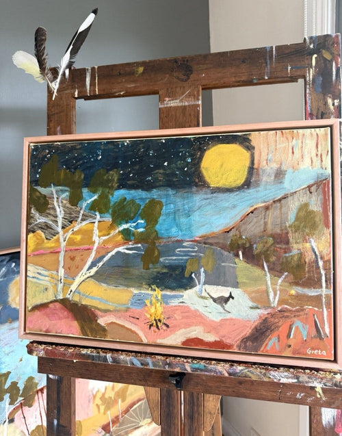 Pink Clay & Ochre - Original Artwork