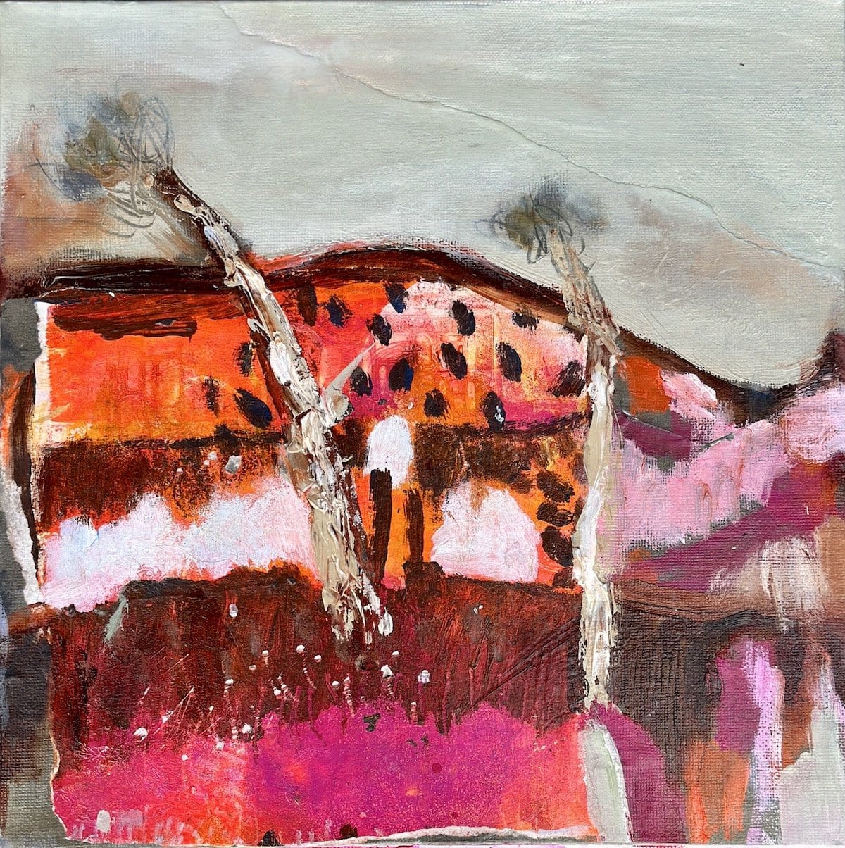 Watching Over Country (Diptych) - Original Art