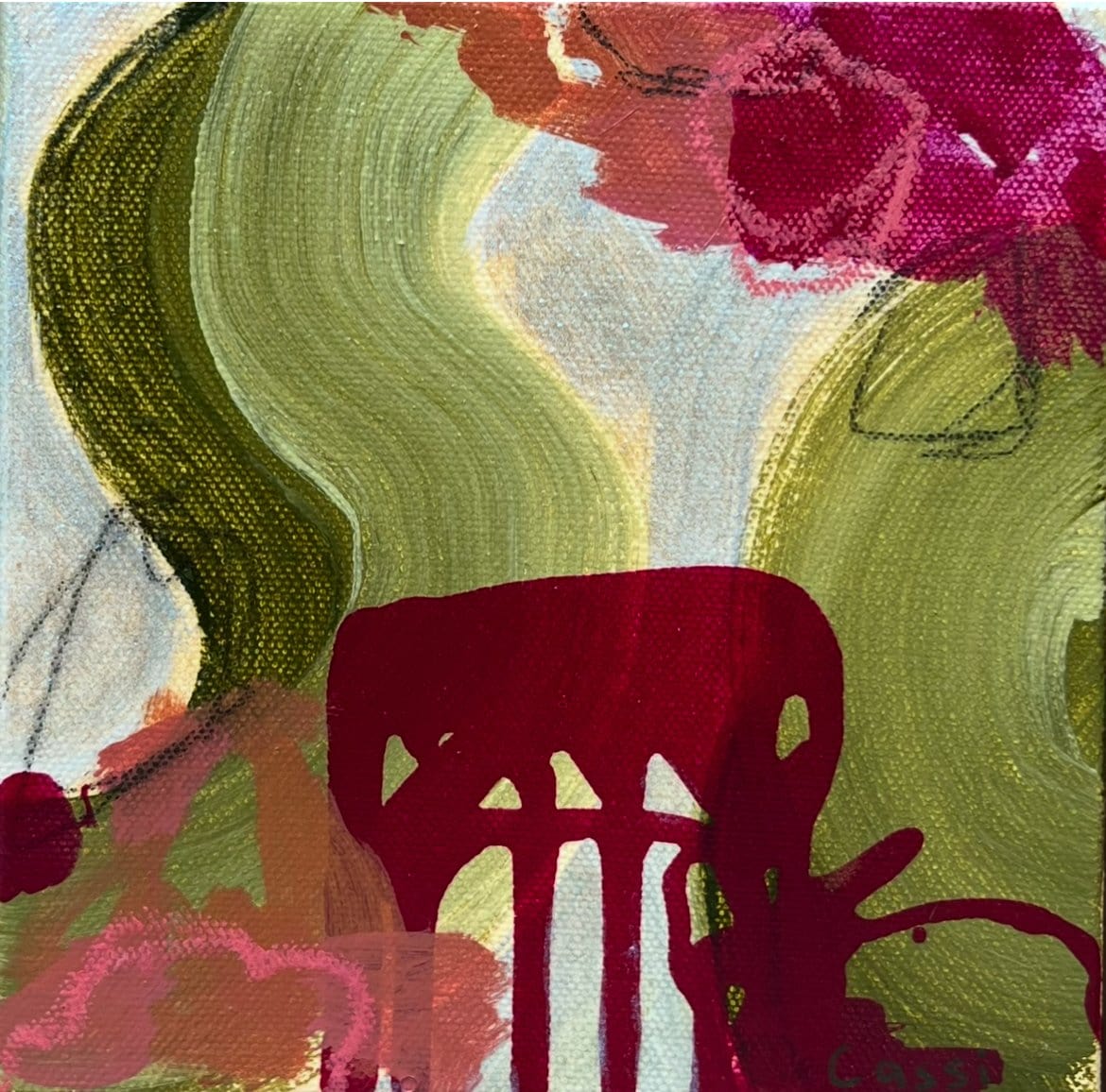 When It Comes To Us - Original Art