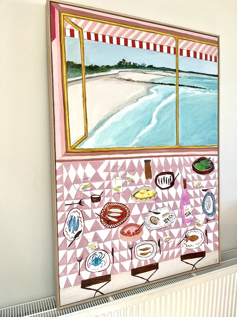 Sitting Pretty - Original Painting