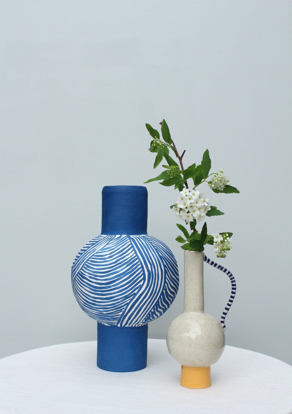 Cobalt Blue Linear Vessel