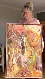 Waters And Stone  - Original Artwork-Original Art-Greta Hounslow-Greenhouse Interiors
