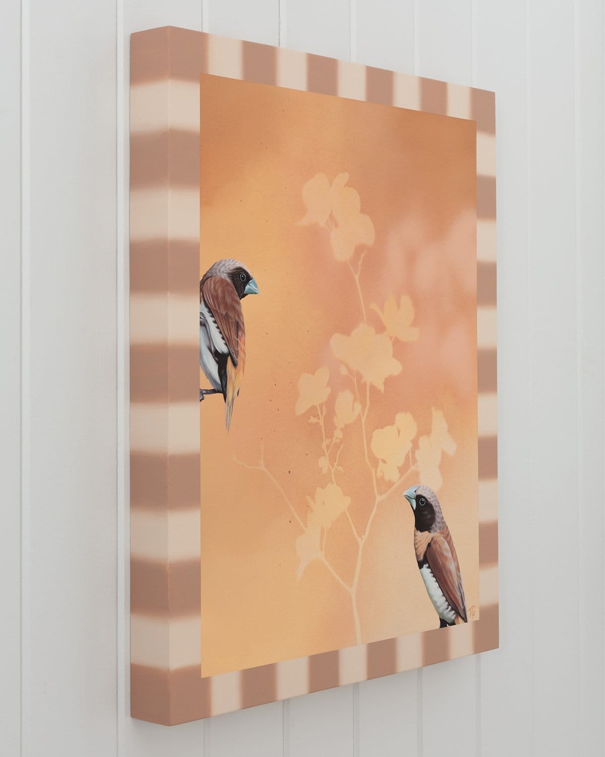 You're The Bert To My Ernie - Original Art-Original Art-Teneille Grace-Greenhouse Interiors Pty Ltd