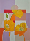 Flower Fields No. 53 - Original Artwork-Original Art-Kate Allen-Greenhouse Interiors Pty Ltd